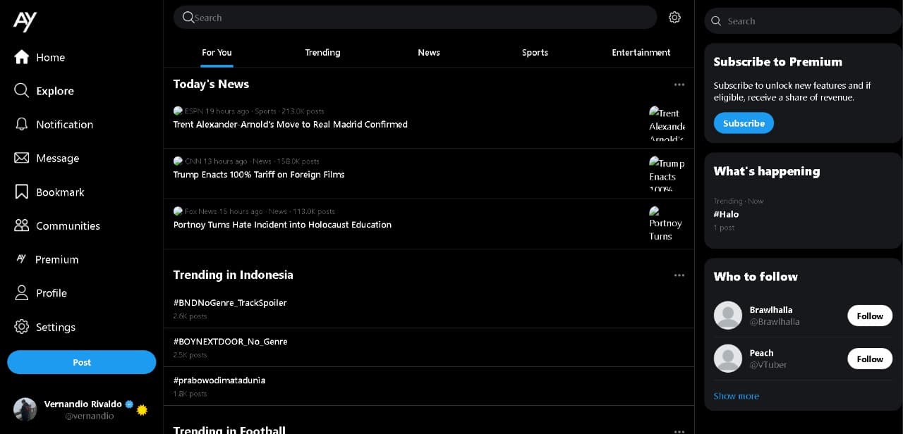 Twitter Clone screenshot 5
