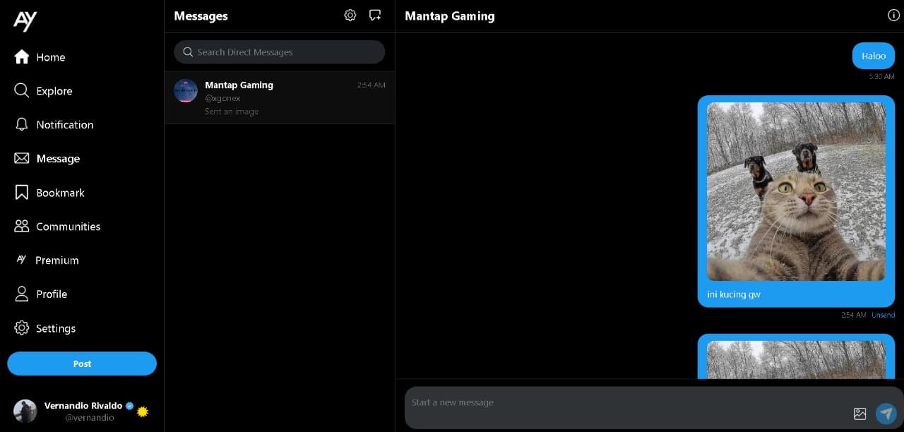 Twitter Clone screenshot 6