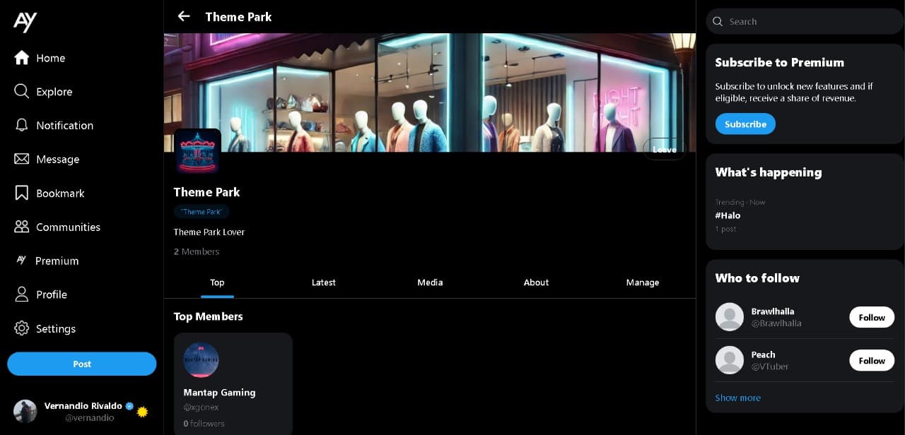 Twitter Clone screenshot 4