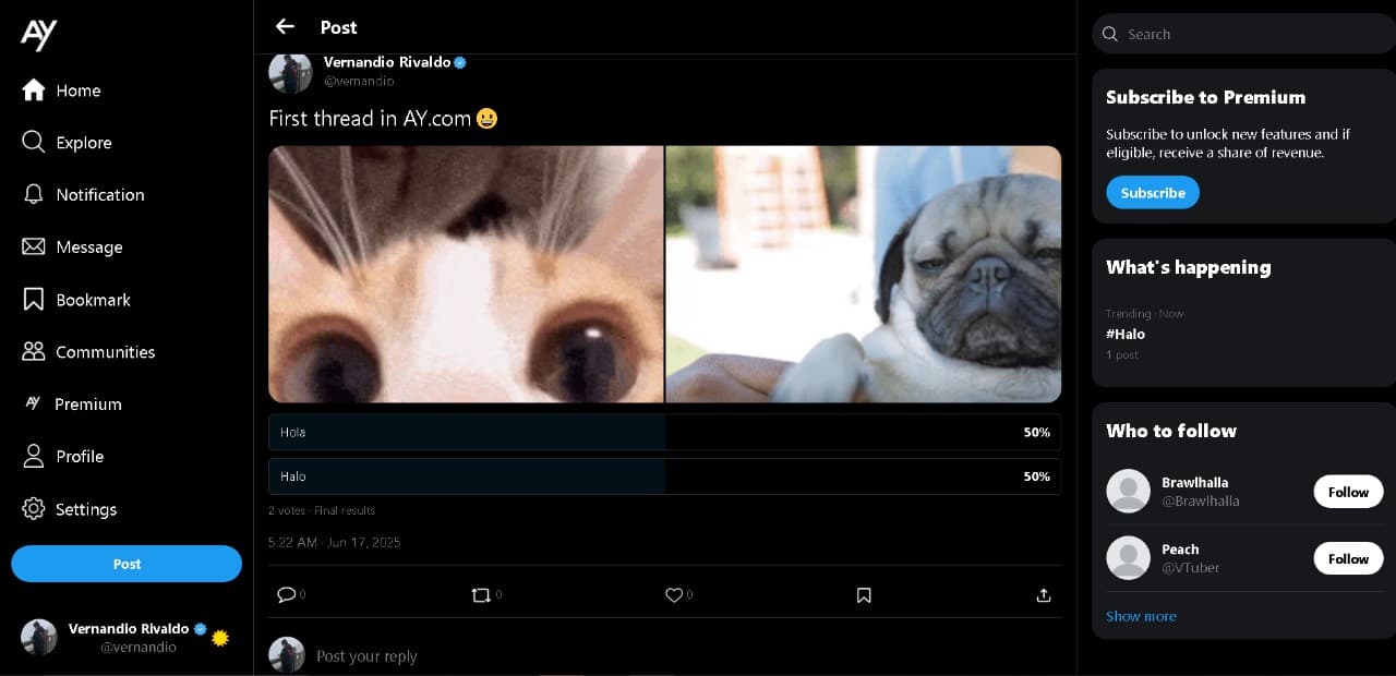 Twitter Clone screenshot 12